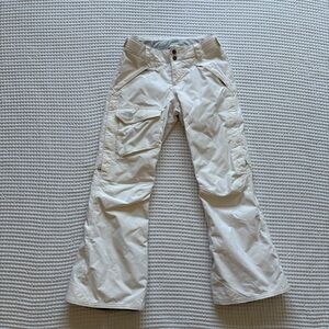 The North Face Women’s Freedom HyVent Insulated Ski Snow Pants White XS